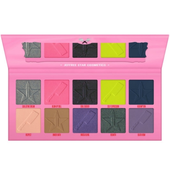 NWOT Jeffree Star 10 Shadow Palette - Picture 2 of 5